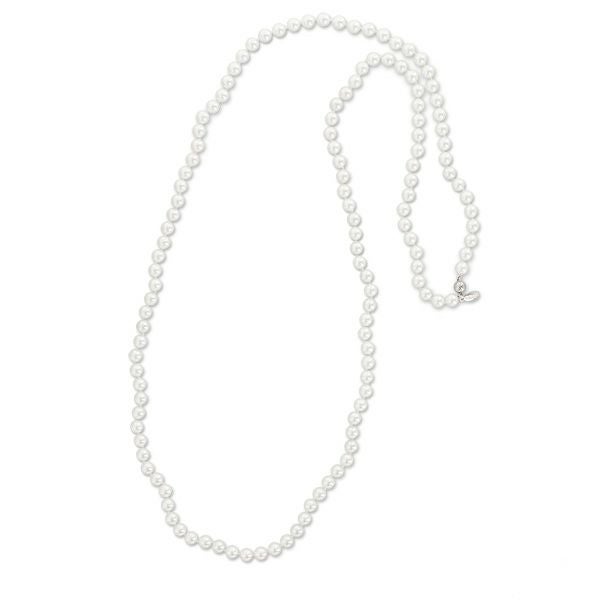 シェルパール8mm玉×120cmロングネックレス/1151424【素敵なあの人 掲載