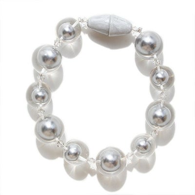 ZSiSKA】≪FLOATING PEARLS≫レジンショートネックレス詳細情報 