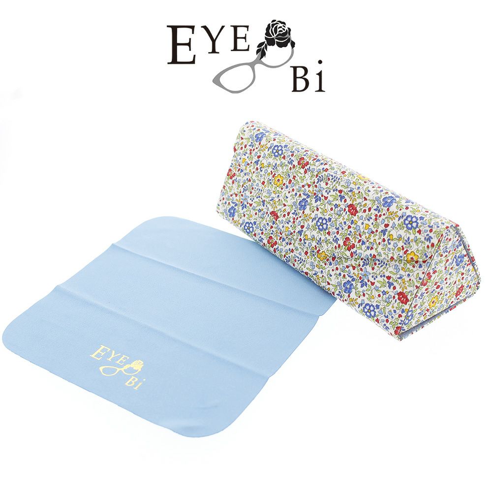 Eye-Bi】リバティプリント(ケイティアンドミリー)折り畳みグラスケース