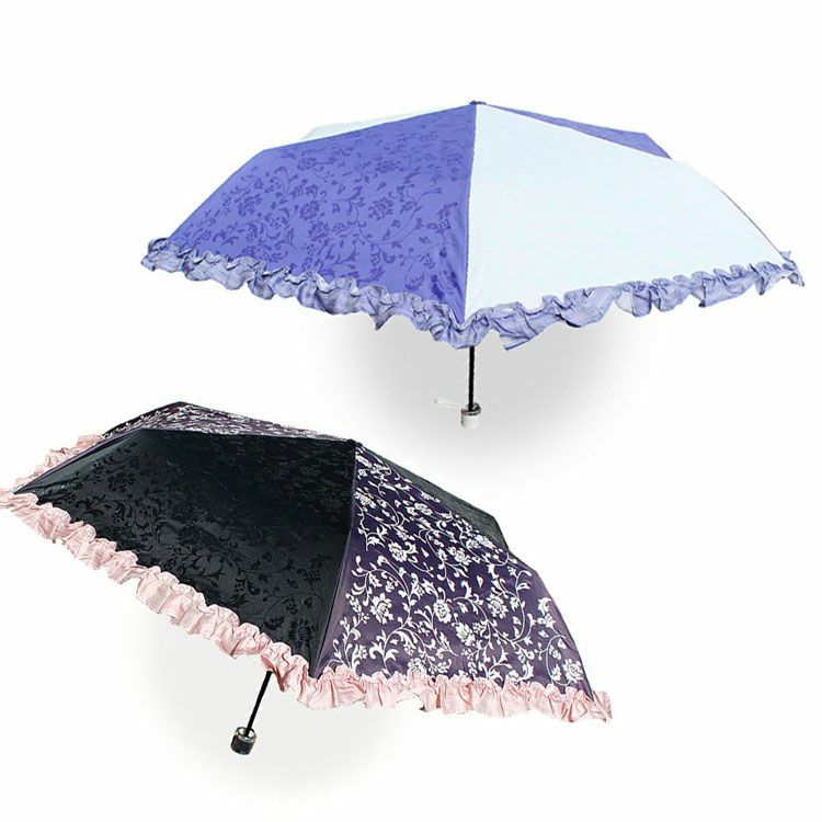 レースプリント晴雨兼用折り畳み傘詳細情報｜アクセサリー・腕時計