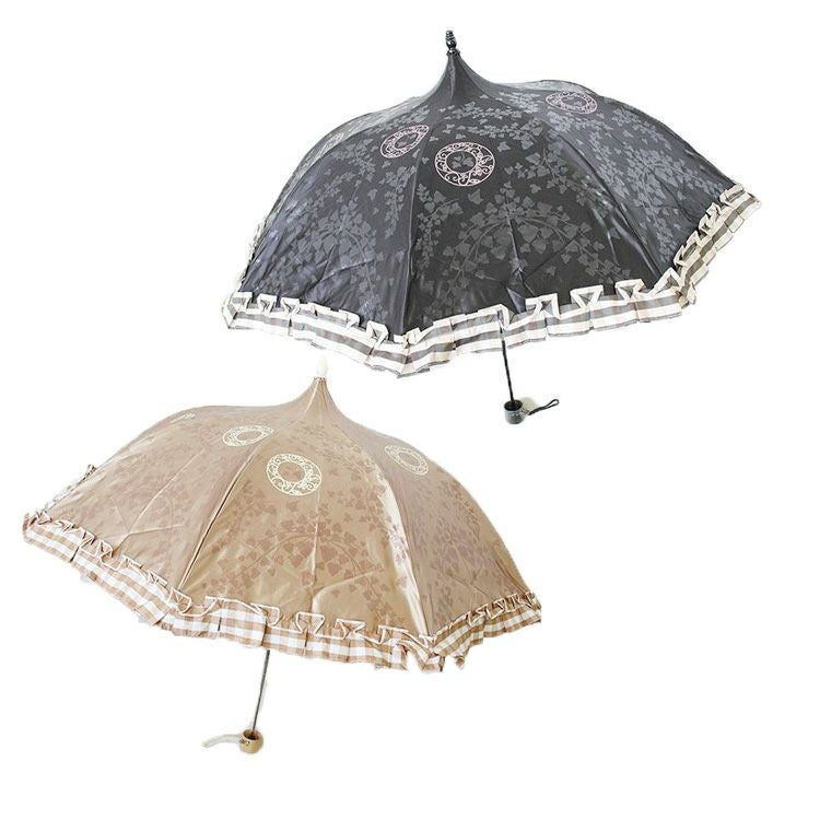 レースプリント晴雨兼用折り畳み傘詳細情報｜アクセサリー・腕時計