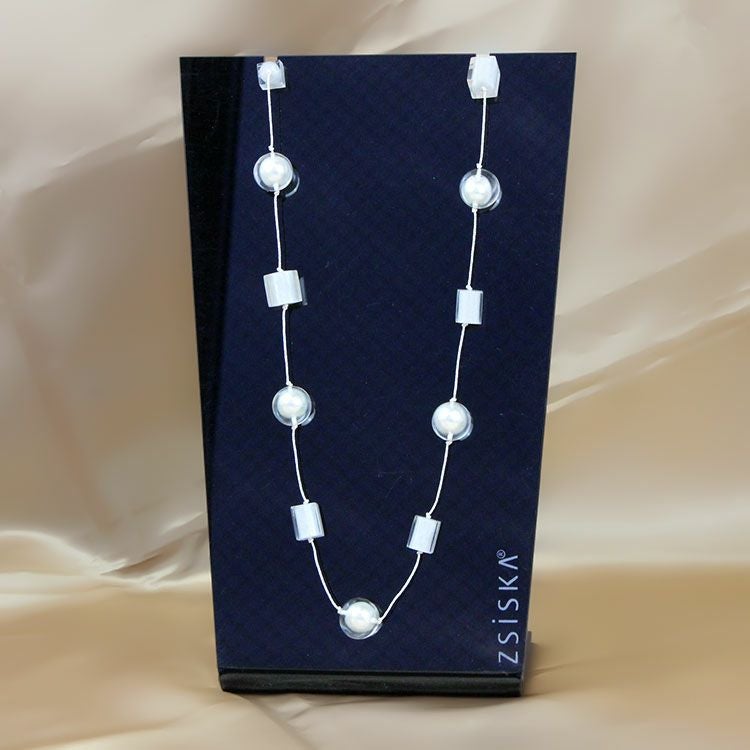 ZSiSKA】≪FLOATING PEARLS≫レジンネックレス/1231138-詳細情報
