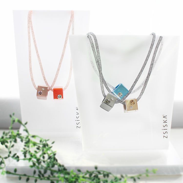 ZSiSKA】≪BLISS LUXX≫レジンマグネットクラスプネックレス/1240026