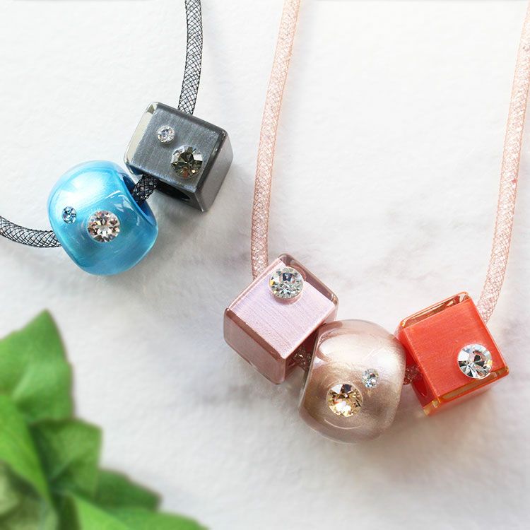 ZSiSKA】≪BLISS LUXX≫レジンマグネットクラスプネックレス/1240026