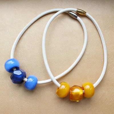 ZSiSKA】≪COLOURFUL BEADS≫フリーレングス紐ネックレス/1161047詳細 