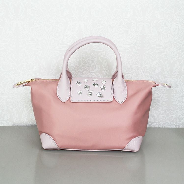 ❤️ GW特別価格❤️♡アビステ♡ビジュー付マルチ2wayバッグ♡ 楽天市場】ABISTE 【軽量】ナイロン×レザー2Wayビジューバッグ/8241010