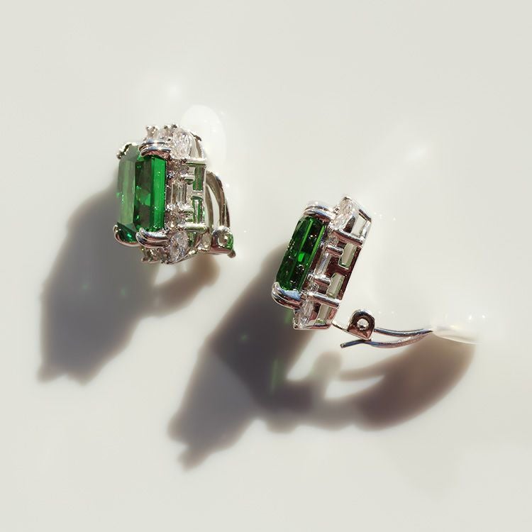 キュービックジルコニアクラシックネックレス・イヤリングセット詳細