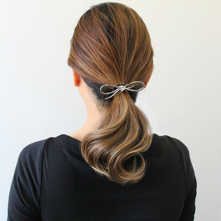 WEB限定】《日本製》リボンモチーフヘアアクセサリー詳細情報