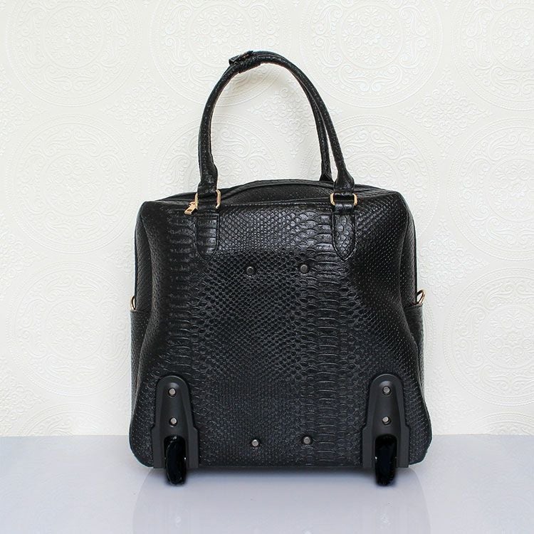 ABISTE アビステ ネイビー メタリックスタッズトローリーバッグ 8240065_detail6.jpg