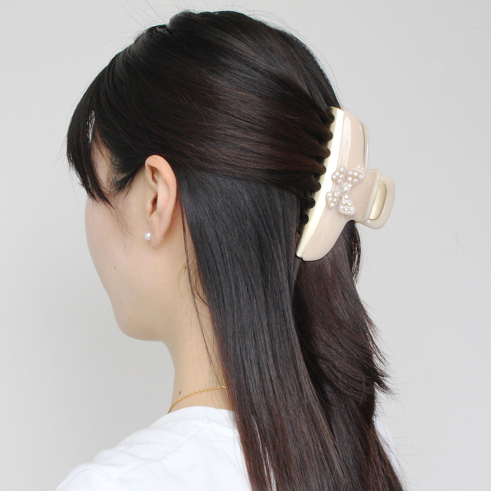 ガラスストーンデザインヘアクリップ詳細情報｜アクセサリー・腕時計