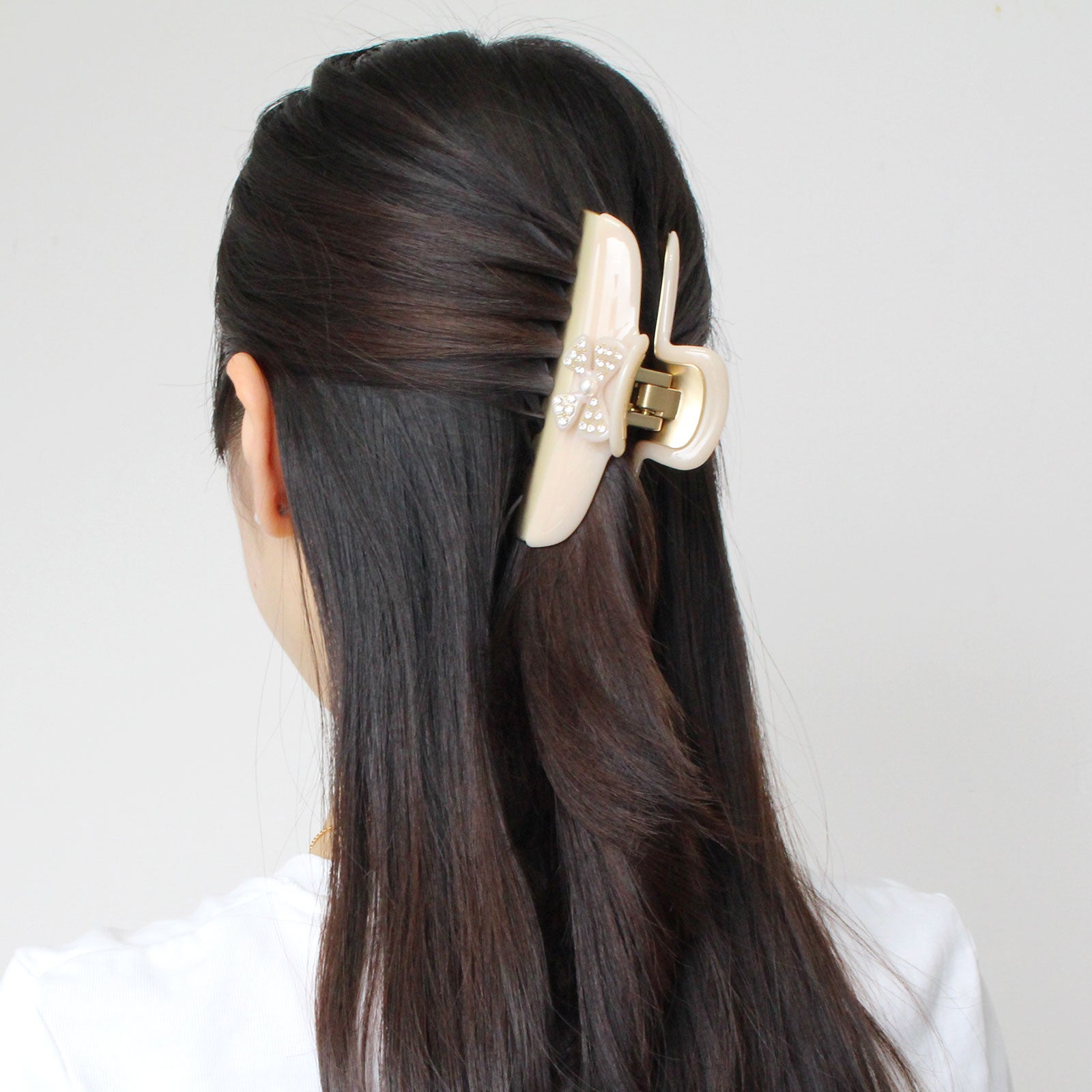 ガラスストーンデザインヘアクリップ詳細情報｜アクセサリー・腕時計