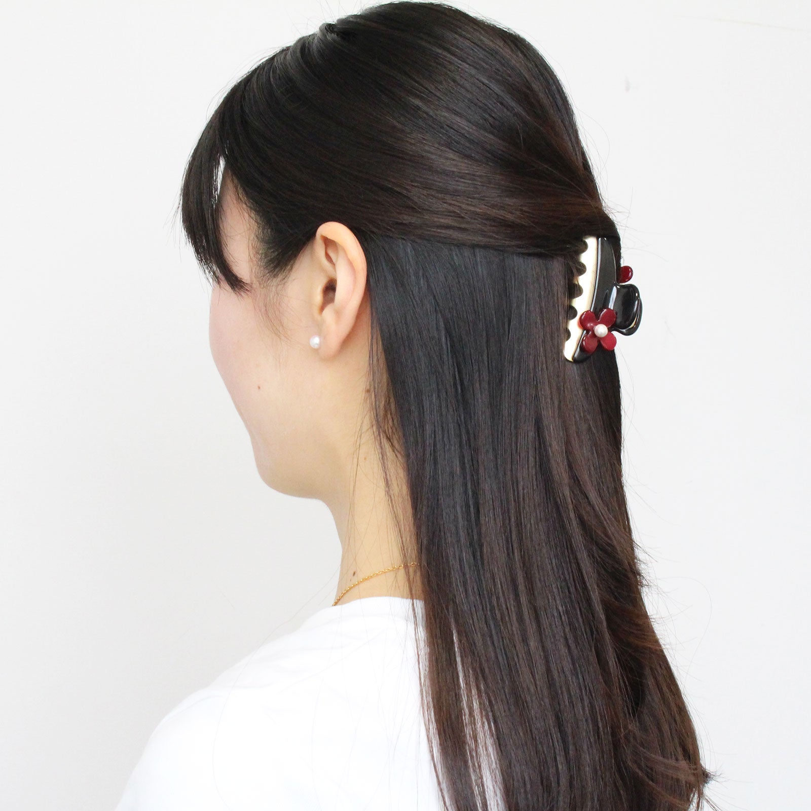 フラワーモチーフデザインヘアクリップ詳細情報｜アクセサリー・腕時計