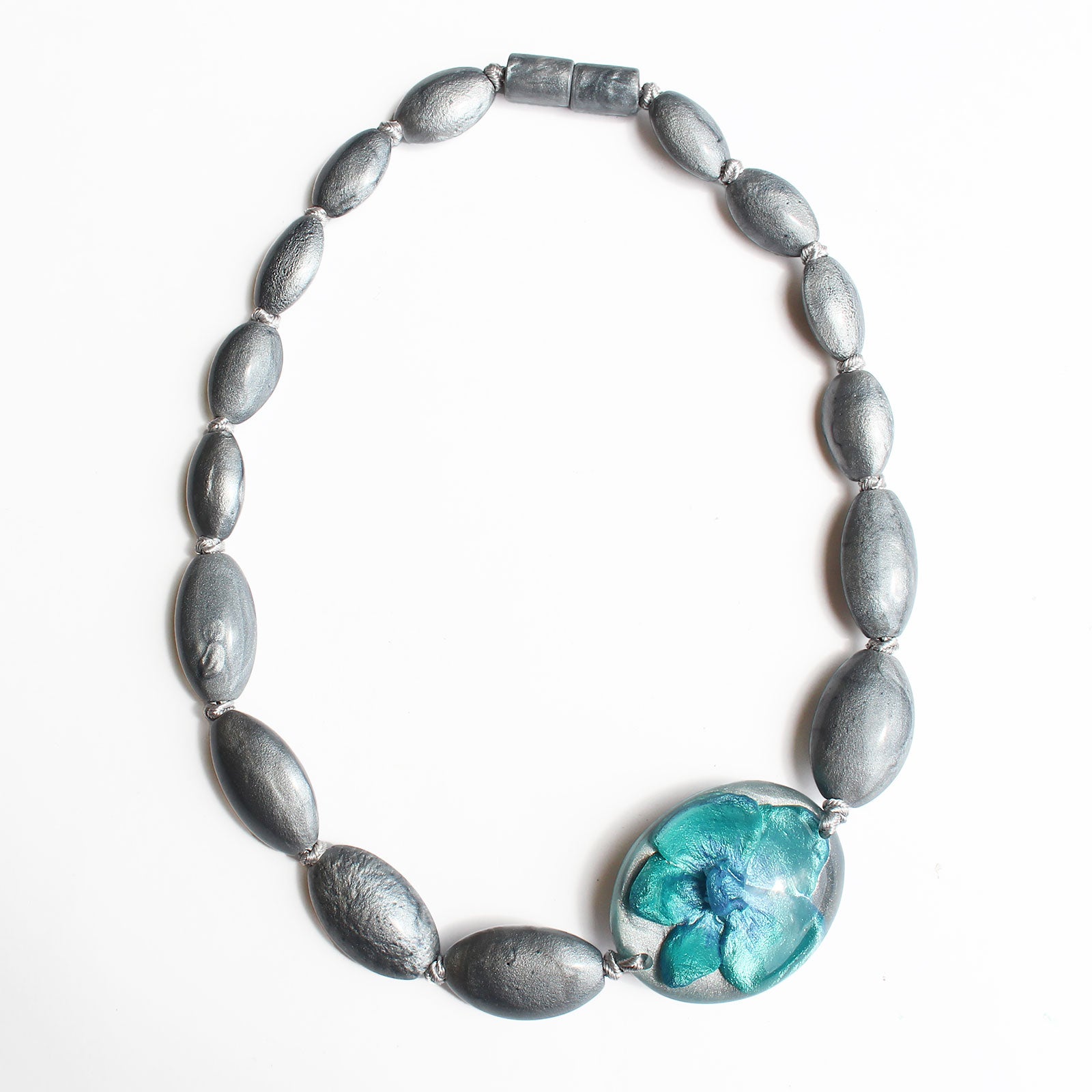 ZSiSKA】《ORCHID》マグネットクラスプネックレス【50th Anniversary