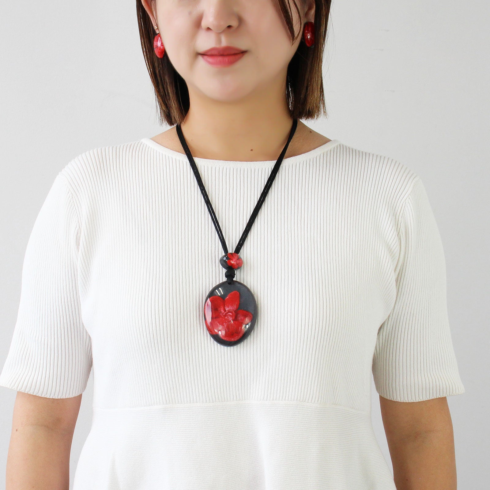極上アクセサリー　　302g 東す8-0808☆2F ZSiSKA】《ORCHID》フリーレングスネックレス【50th Anniversary