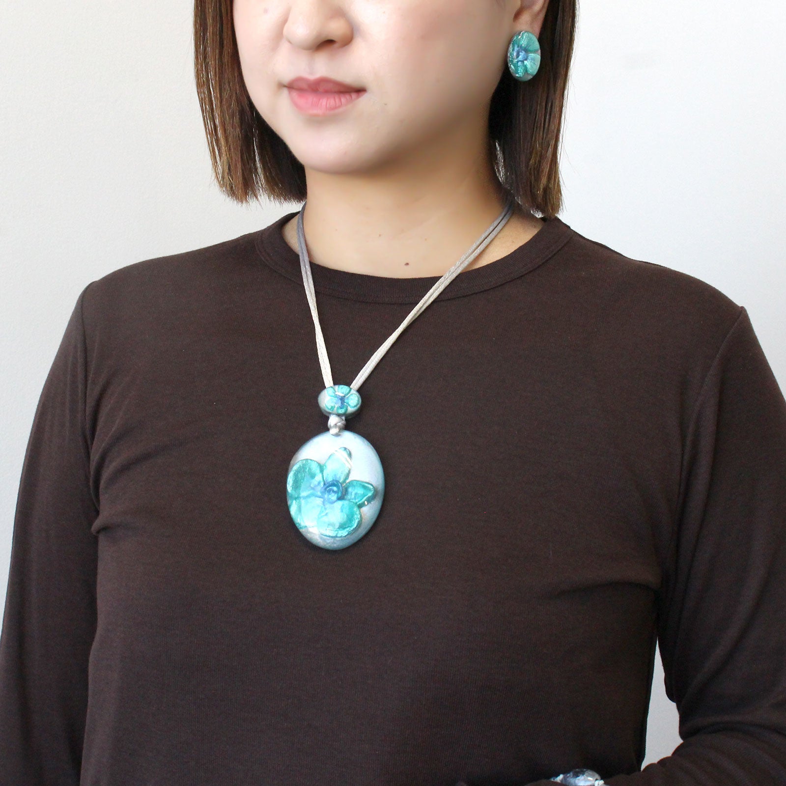 ZSiSKA】《ORCHID》フリーレングスネックレス【50th Anniversary